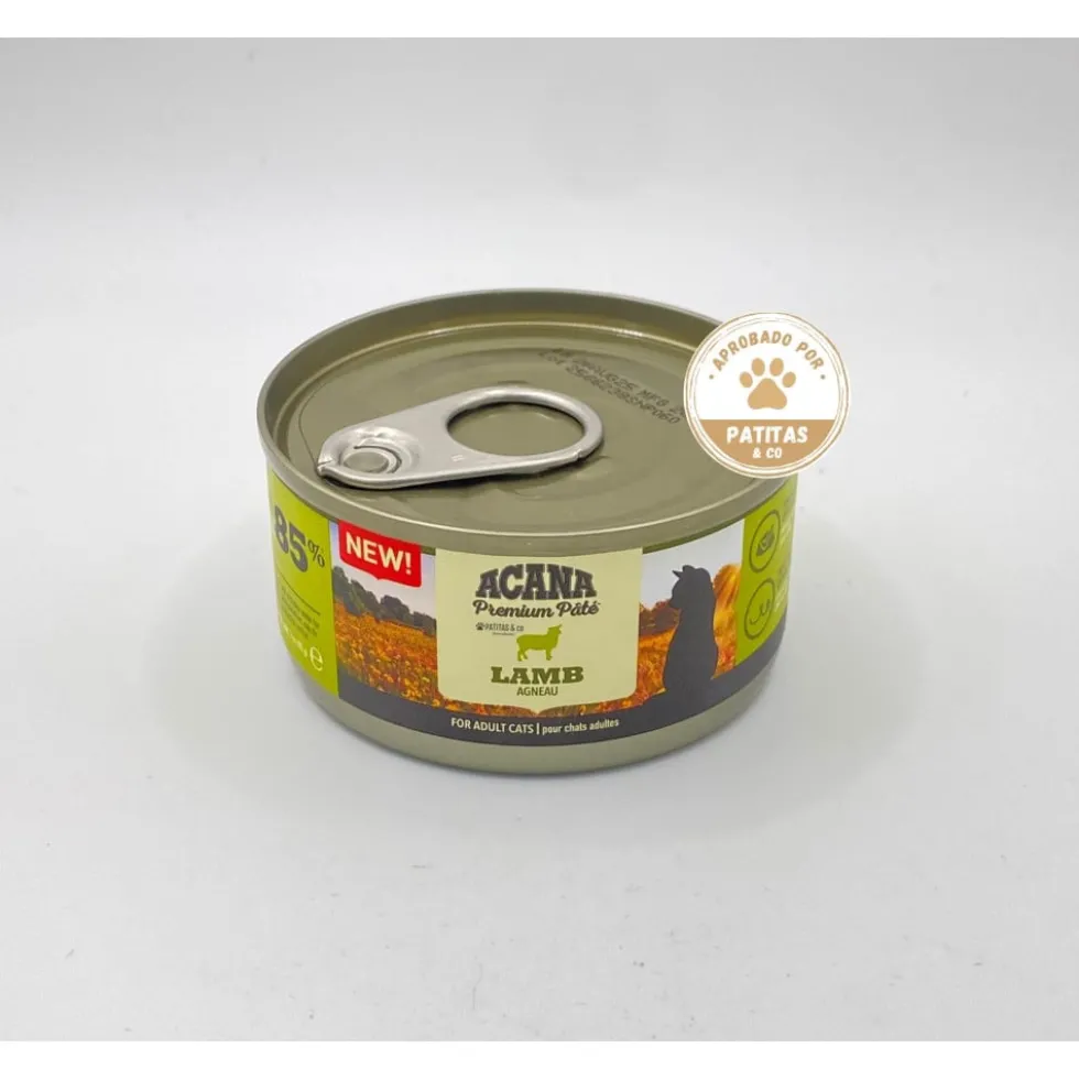 Acana Premium Paté Lata de Cordero para Gato