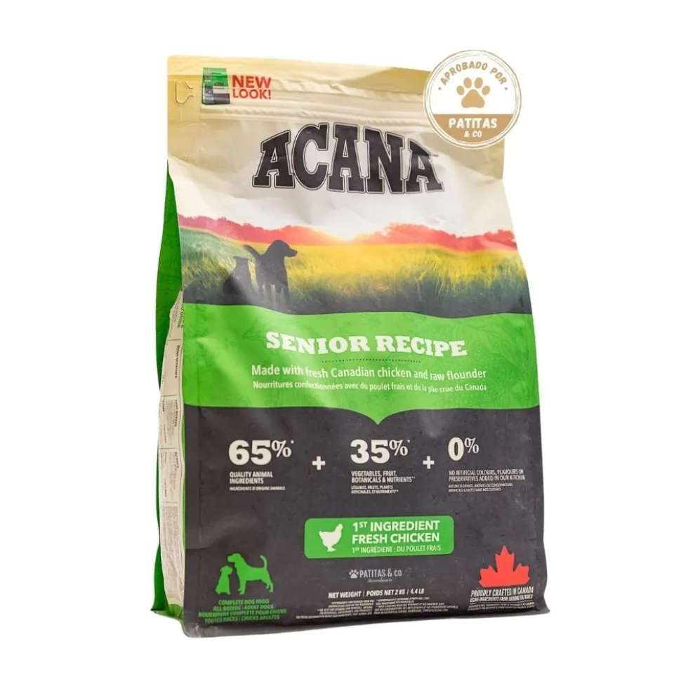Acana Senior Recipe Pienso Natural para Perros Senior