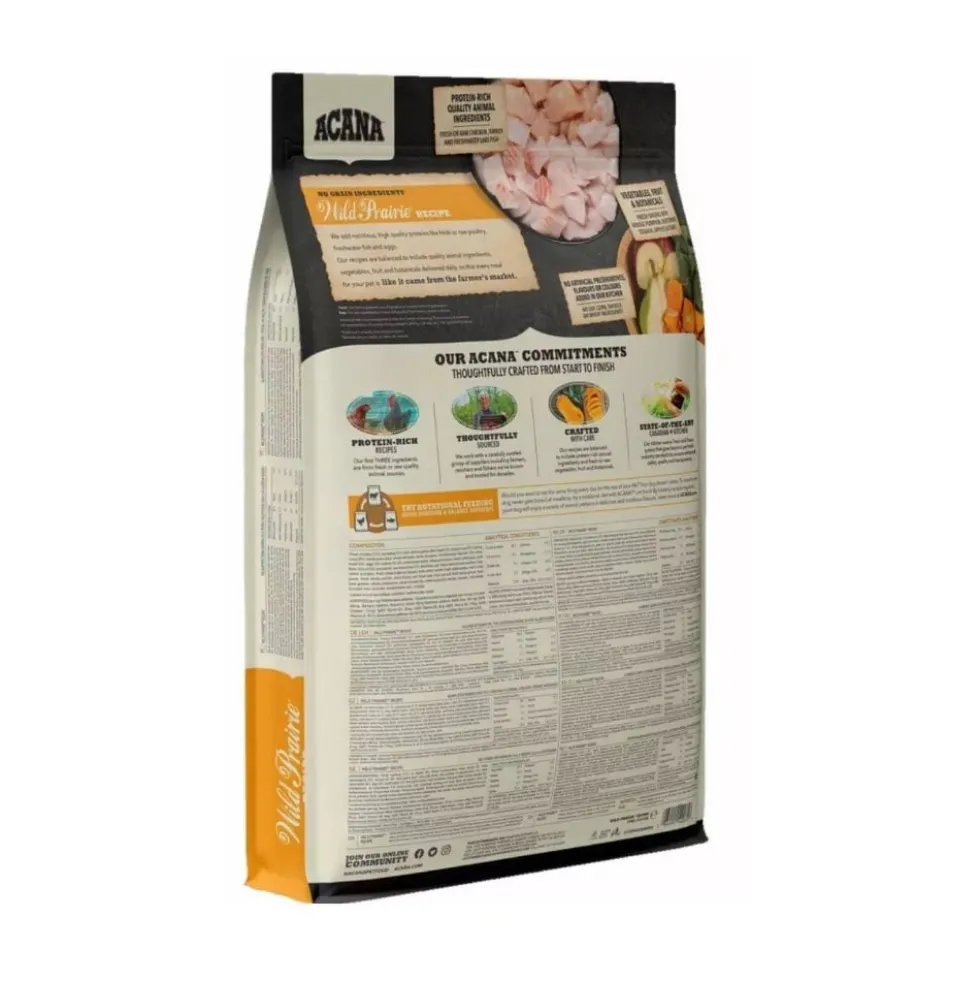 Acana Wild Prairie Pienso Natural de Pavo y Pollo para Perros