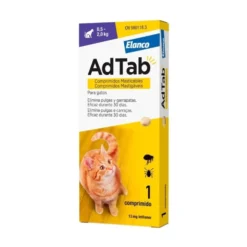 AdTab Comprimido Masticable Antiparasitario para Gato 0,5-2 kg