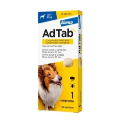 AdTab Comprimido Masticable Antiparasitario para Perros 22-45 kg