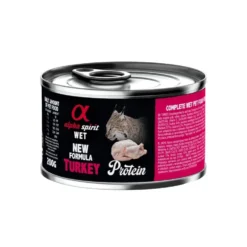 Alpha Spirit Lata de Pavo para Gato