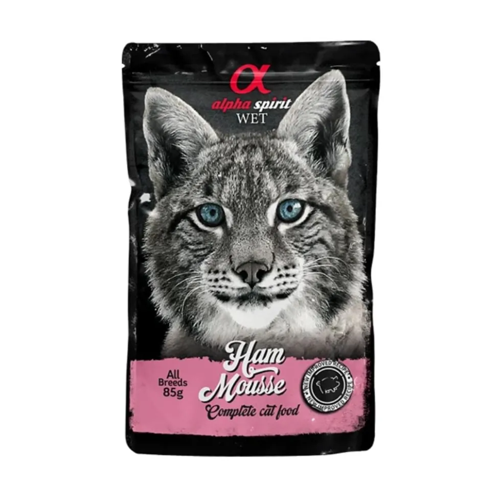 Alpha Spirit Mousse de Jamón para Gato