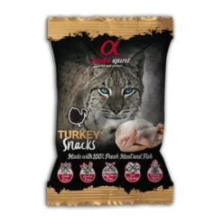 Alpha Spirit Snacks de Pavo para Gato