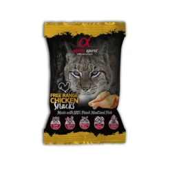 Alpha Spirit Snacks de Pollo de Corral para Gato