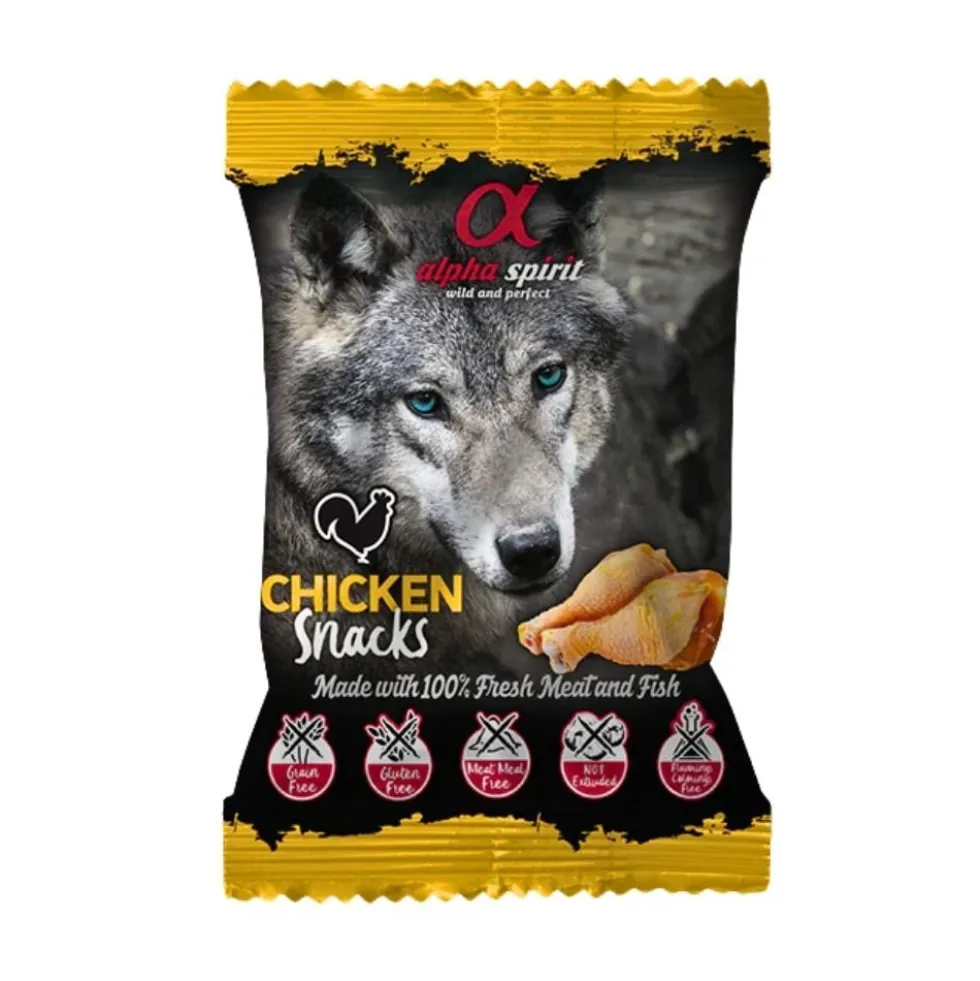 Alpha Spirit Snacks de Pollo para Perro