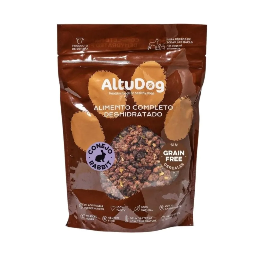 AltuDog Menú Deshidratado de Conejo para Perro