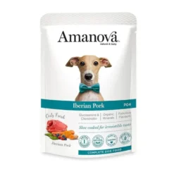 Amanova Alimento Húmedo Adult Cerdo Ibérico para Perro