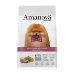 Amanova Pienso Adult Mini Sensitive Salmón para Perro Pequeño