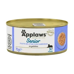 Applaws Lata Filete de Atún con Sardinas para Gato Senior