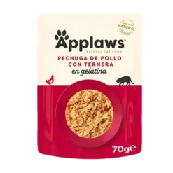 Applaws Sobre Pollo con Ternera en Gelatina para Gato