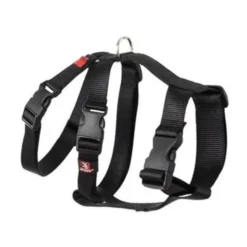 Arnés Nylon Triple Negro Especial Galgos y Podencos