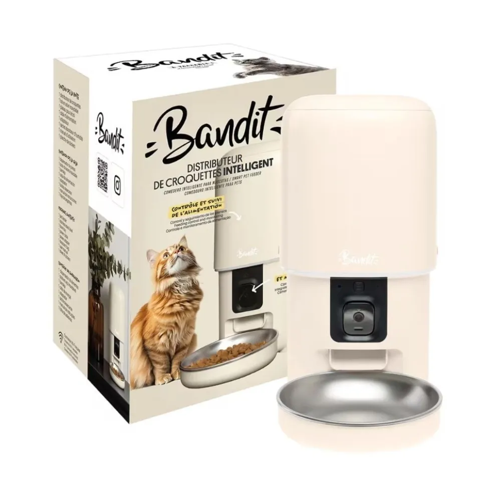Bandit Comedero Automático Crema