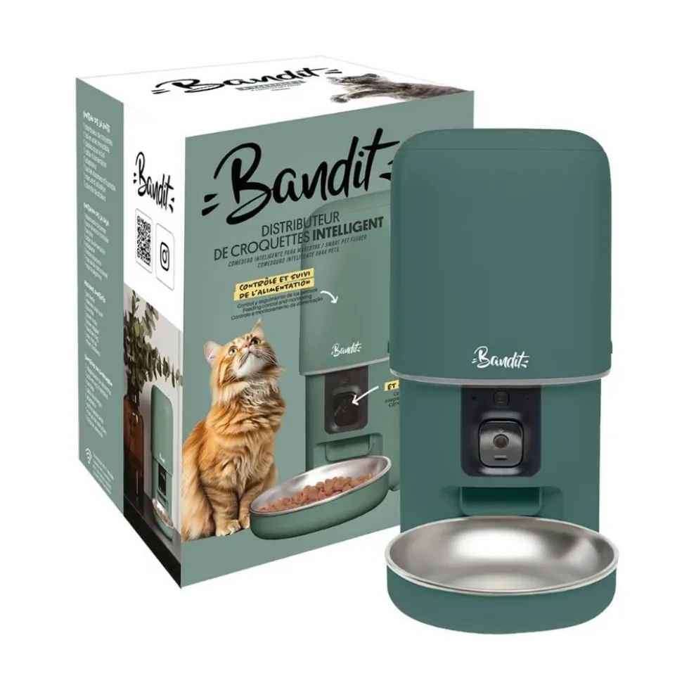 Bandit Comedero Automático Verde