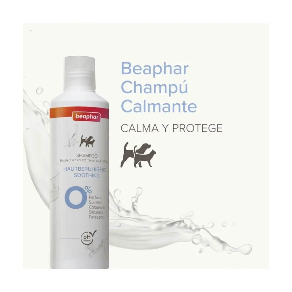 Beaphar Champú Calmante para Perros y Gatos