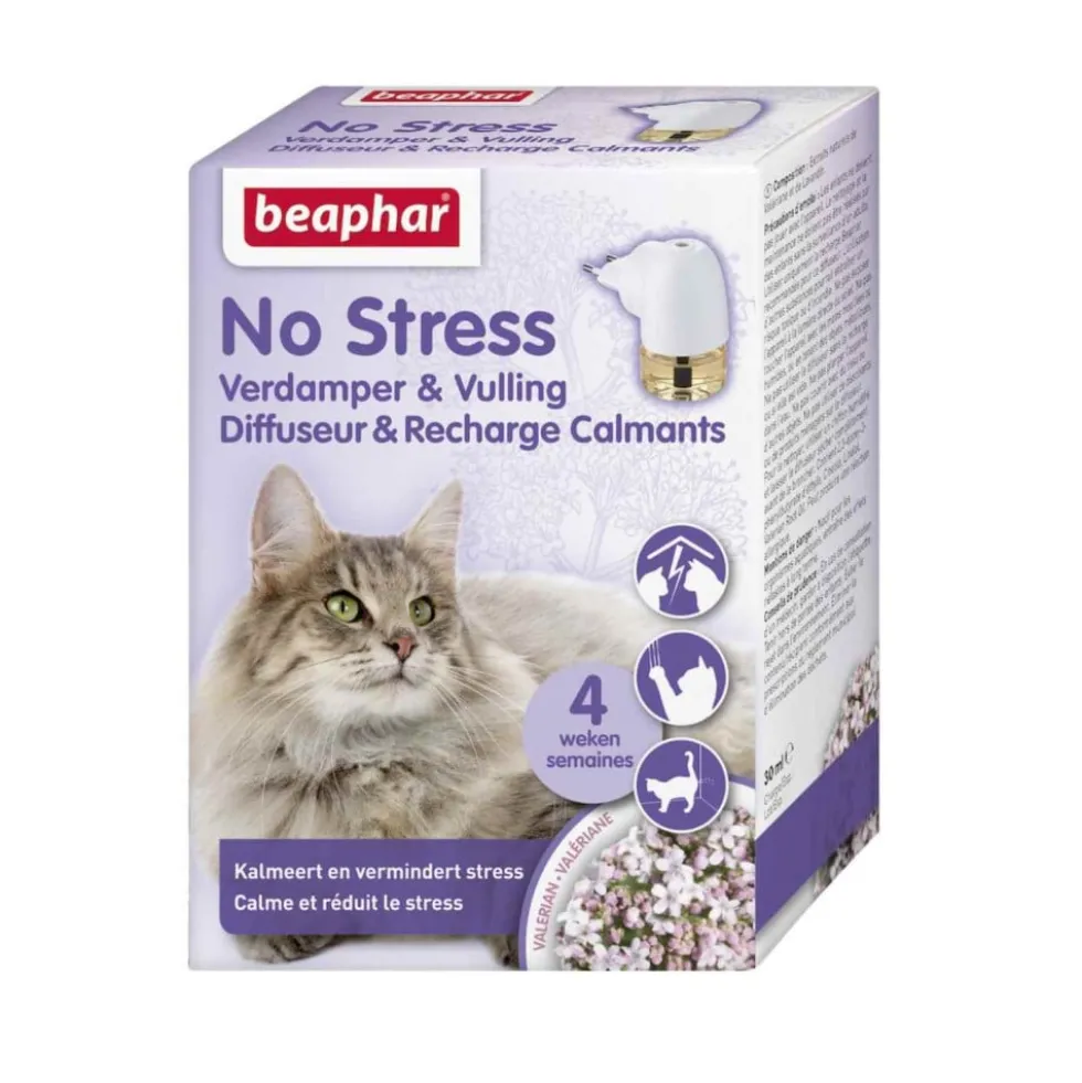 Beaphar No Stress Pack Difusor + Recambio 30 ml Gatos