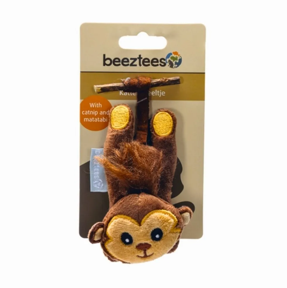 Beeztees Juguete Mono con Matatabi para Gato