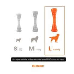 Bionic Juguete Ultra Resistente Urban Stick para Perro