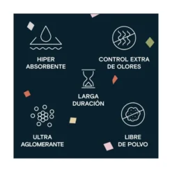 Blutive Arena Aglomerante de Bentonita con Carbón Activado