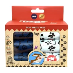 Bolsas Caca Perro Poo Bags Pack 18 Rollos