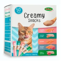 Bubimex Multipack Snacks Cremosos de (50 uds x 15g) para Gato
