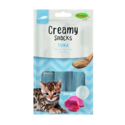 Bubimex Snack Cremoso de Atún (4x15g) para Gatitos