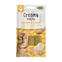 Bubimex Snack Cremoso Pollo con Queso (4x15g) para Gato