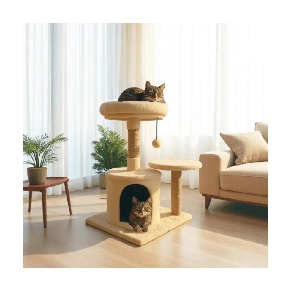 Cama Árbol Nácar para Gatos