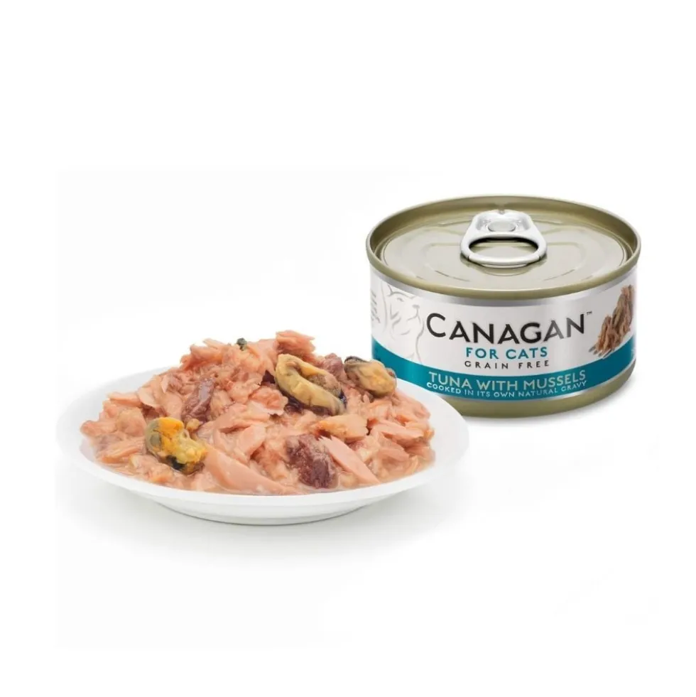 Canagan Lata de Atún con Mejillones para Gatos