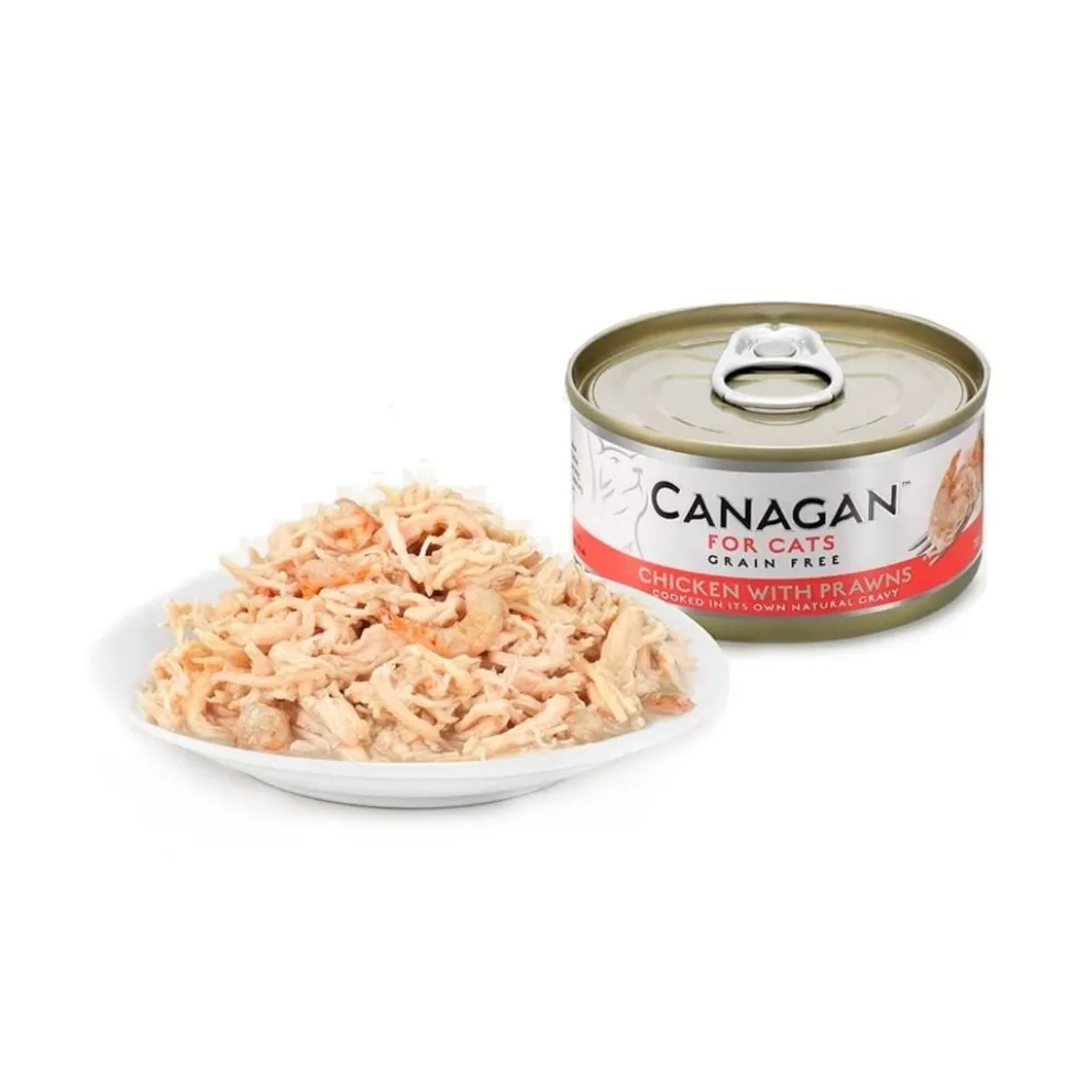 Canagan Lata de Pollo con Gambas para Gato