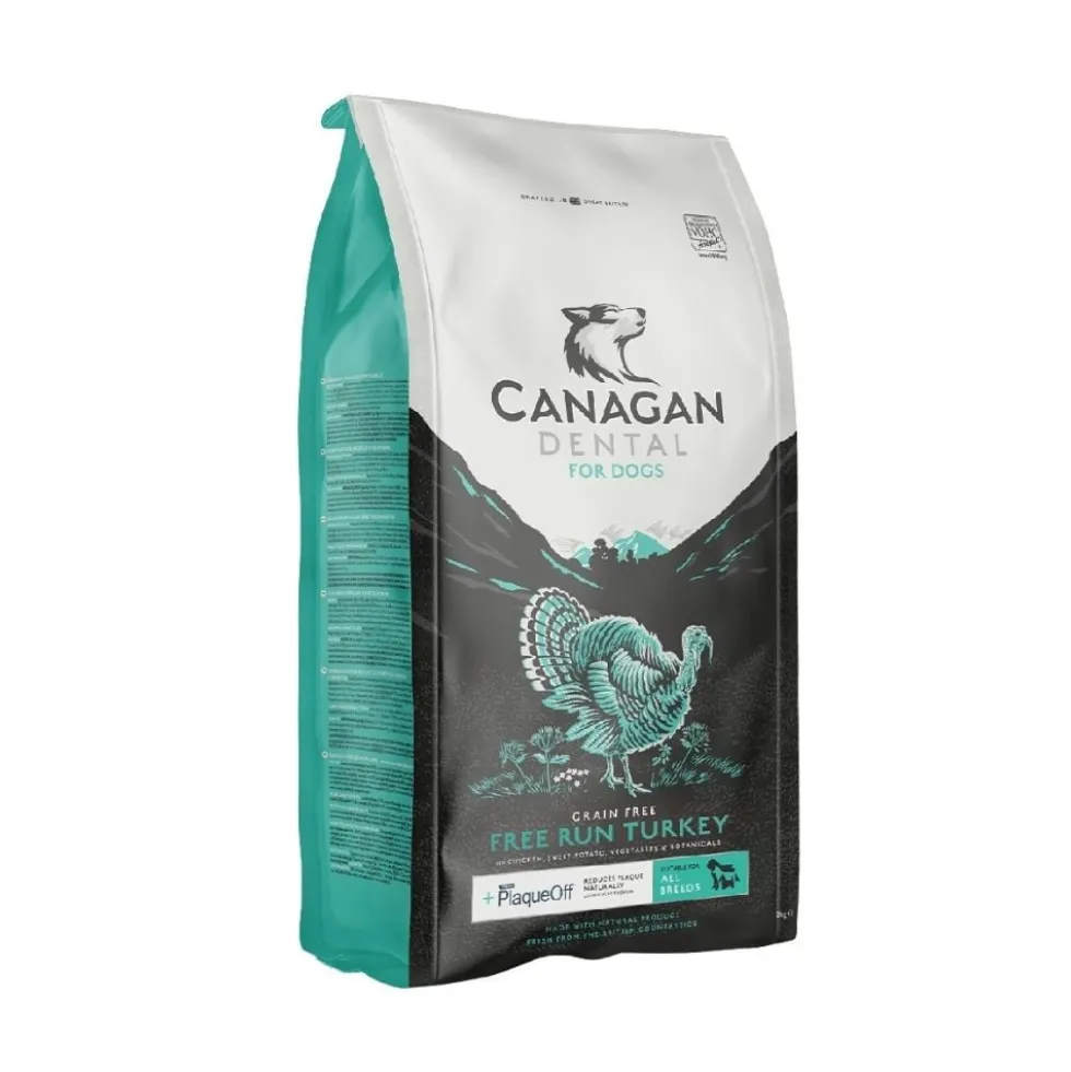Canagan Pienso de Pavo Campero Prodental para Perro