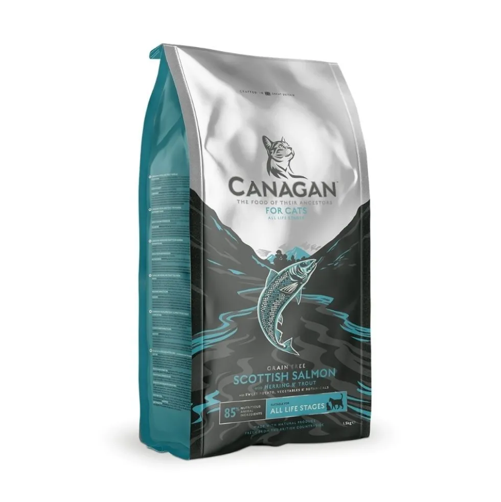 Canagan Pienso de Salmón Escocés para Gatos