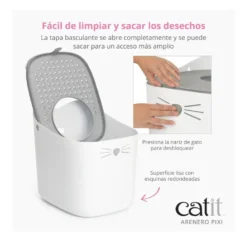 Catit Arenero PIXI con Entrada Superior