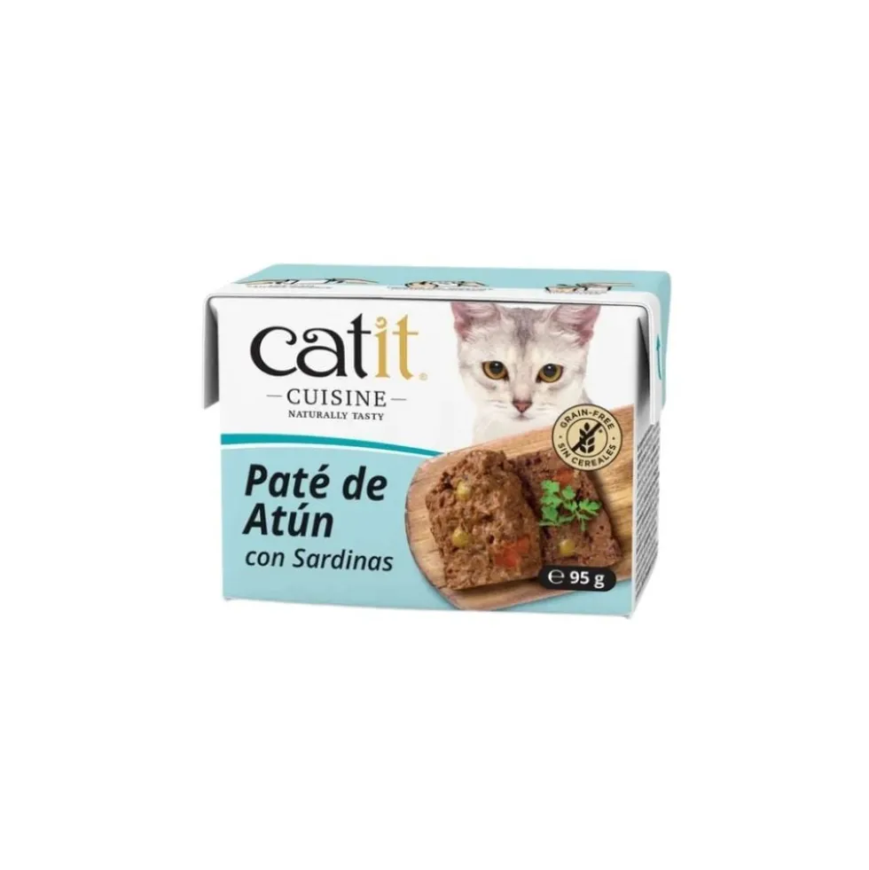 Catit Cuisine Paté de Atún con Sardinas para Gato