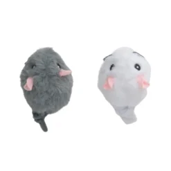 Catit Dos Juguetes Vibradores en Forma de Ratón para Gato