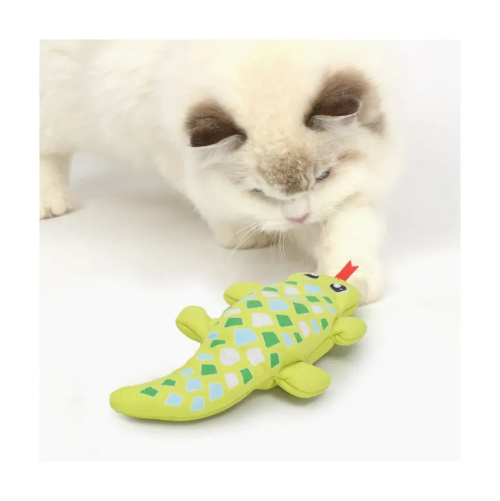 Catit Gecko Juguete con Movimiento para Gatos