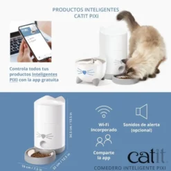 Catit Pixi Comedero Inteligente para Gatos