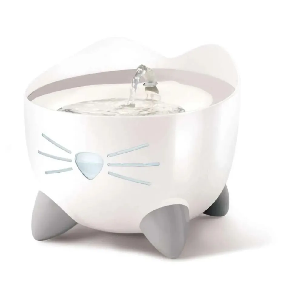 Catit Pixi Fuente Acero Inoxidable 2,5L para Gatos