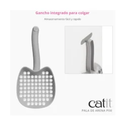 Catit Pixi Pala Gris para Arenero Gatos