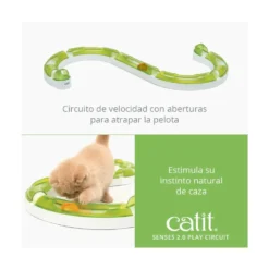 Catit Senses Circuito con Pelota Super Circuit para Gatos