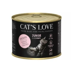 Cats Love Lata Junior de Pollo para Gato