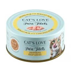 Cats Love Lata Puro Filetes de Pollo para Gato