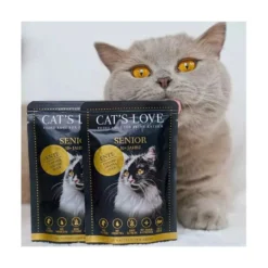 Cats Love Sobre de Pato para Gato Senior