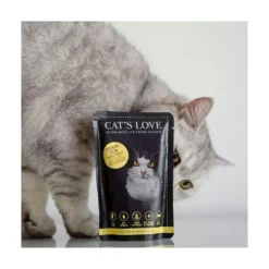 Cats Love Sobre Puro Pollo para Gato