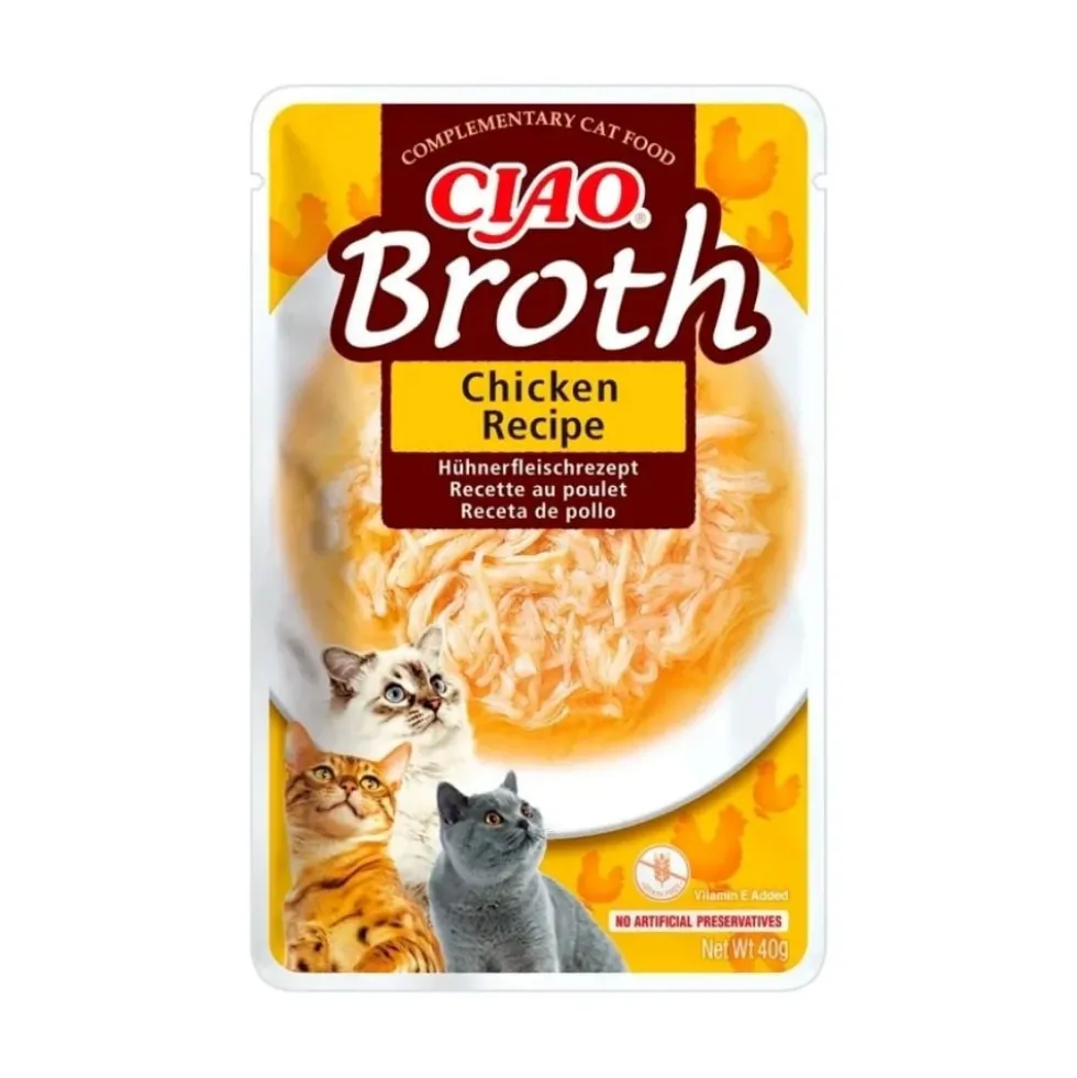 Churu Ciao Broth Caldo con Pollo para Gatos