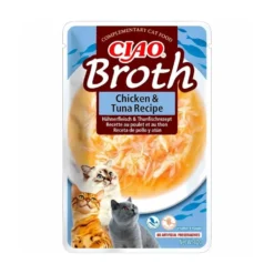Churu Ciao Broth Caldo de Pollo con Atún para Gatos