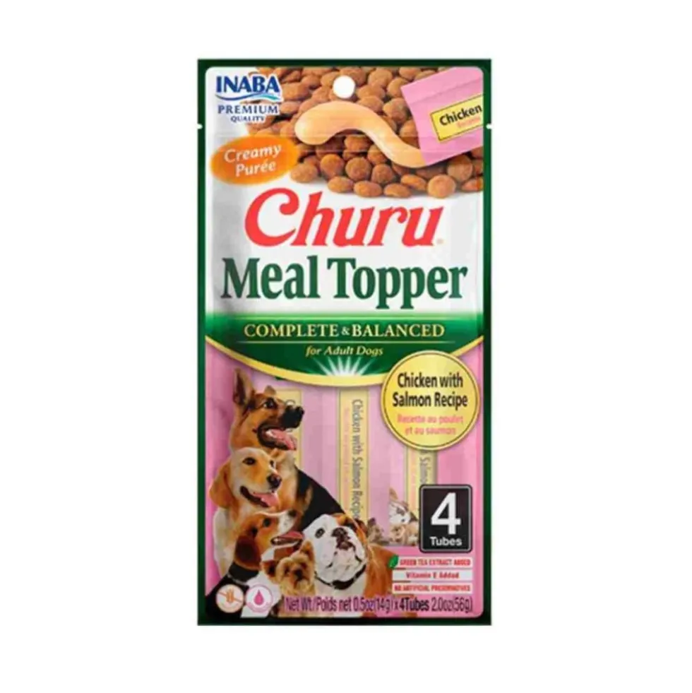 Churu Meal Topper de Pollo con Salmón para Perro