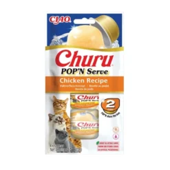 Churu Pop'N Serve Snack en Gelatina de Pollo para Gato