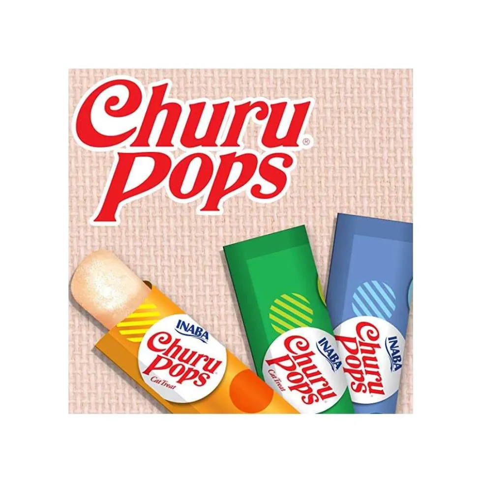 Churu Pops Chuches de Atún (4x15g) para Gatos