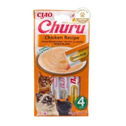 Churu Snack Natural de Pollo (4x14g) para Gatos